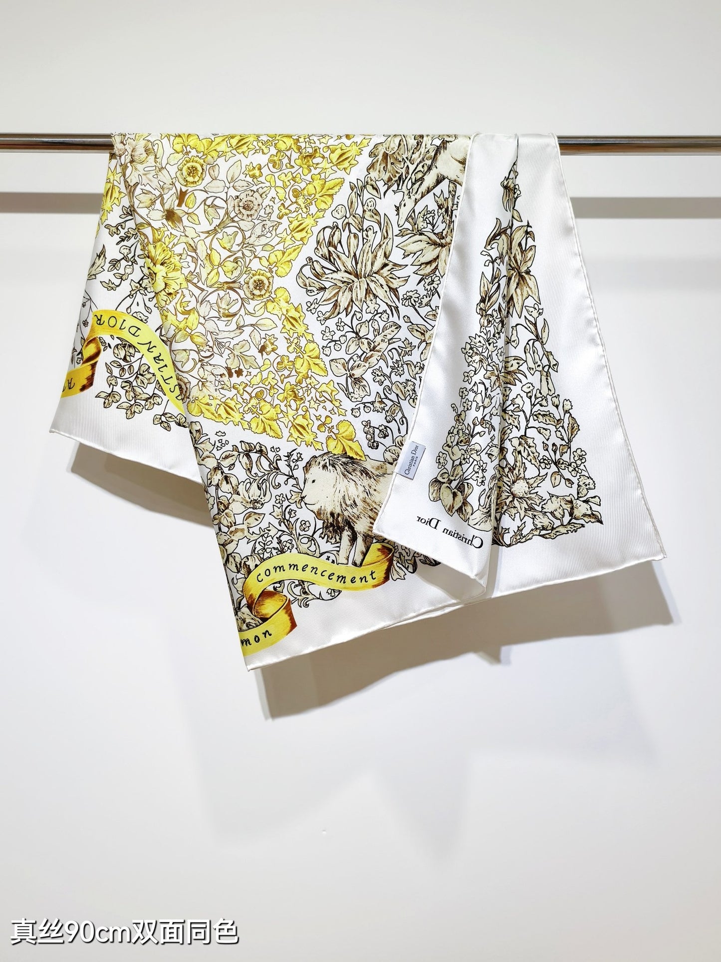 D 25 Twill Silk Scarf
