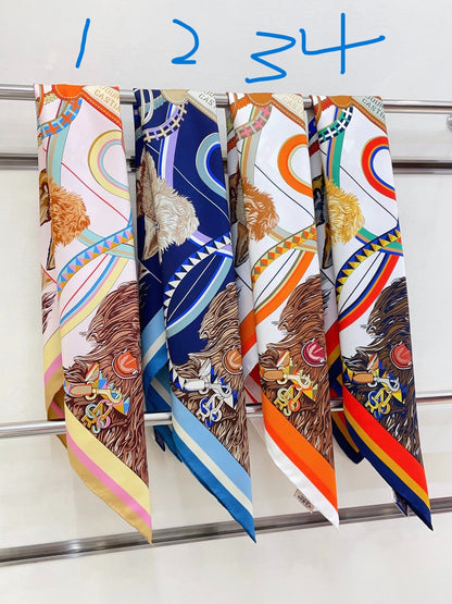 H 25 Twill Silk Scarf