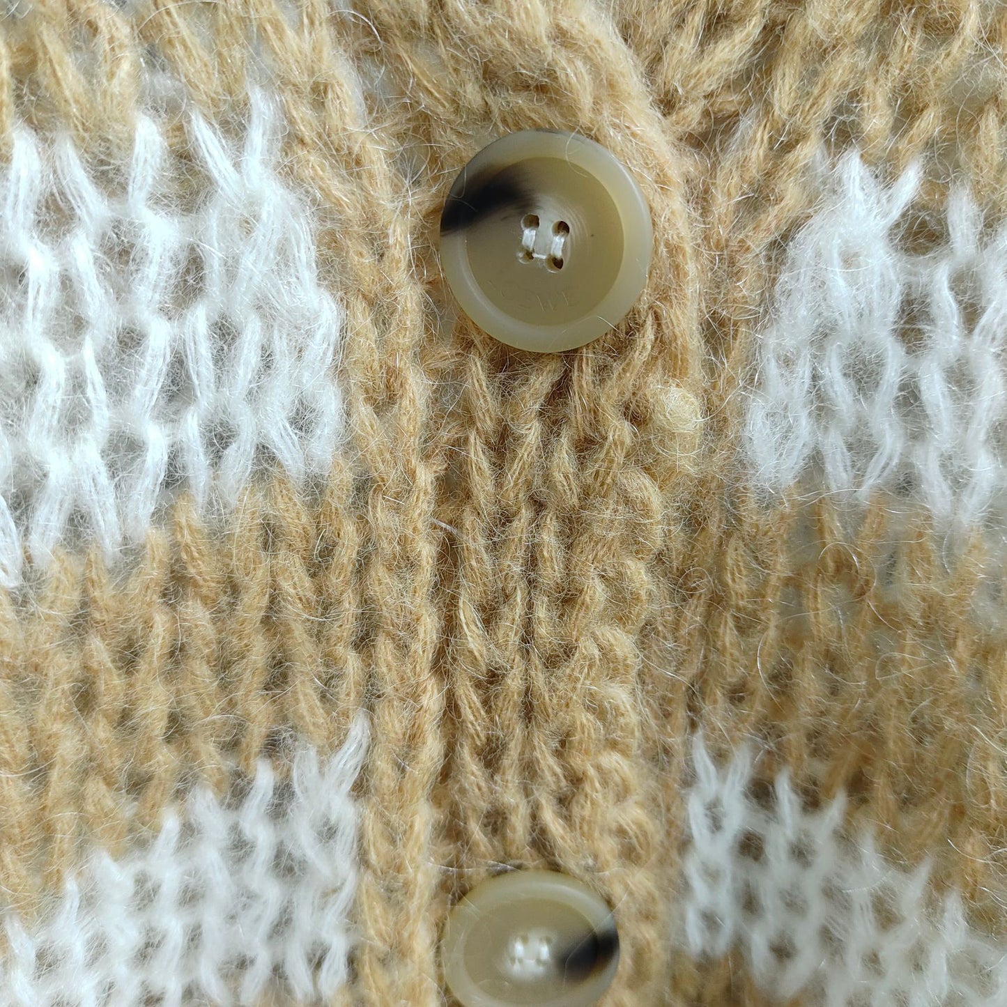 LO 24 Mohair V-Neck Cardigan