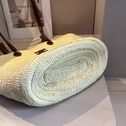 CE 25 Straw bag Raffia grass hand-woven bag