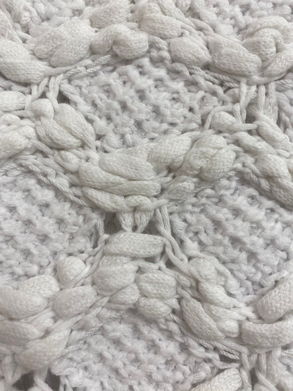 C 25 New Lattice Hollow Knit Cardigan