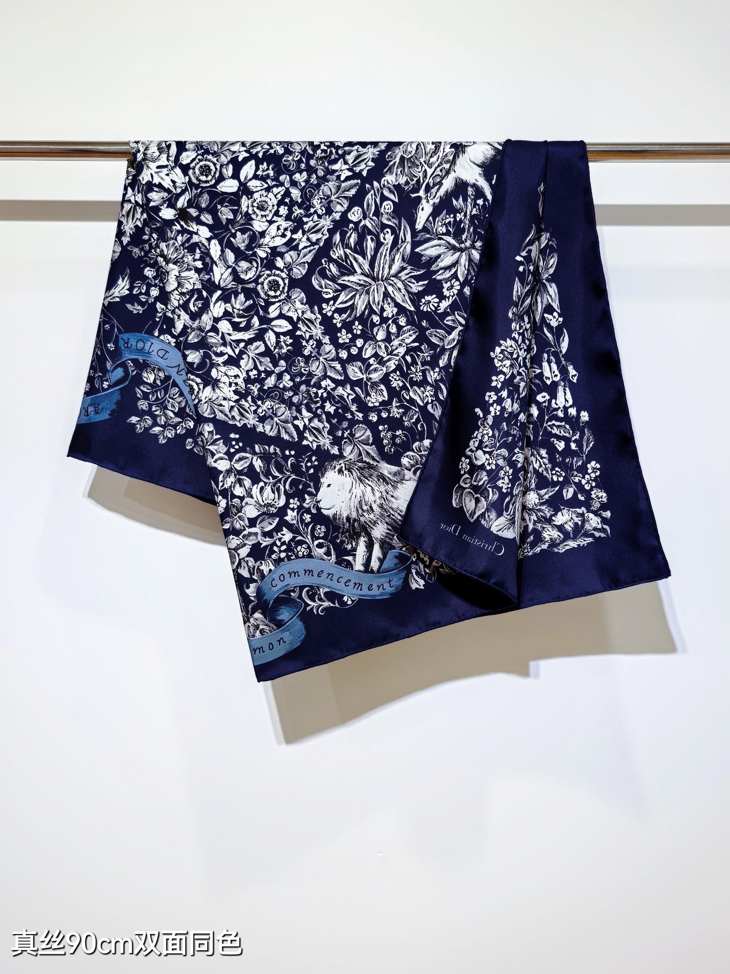 D 25 Twill Silk Scarf