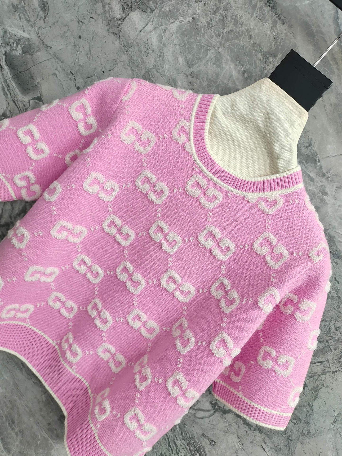 G 25 Wool Short Sleeve Top