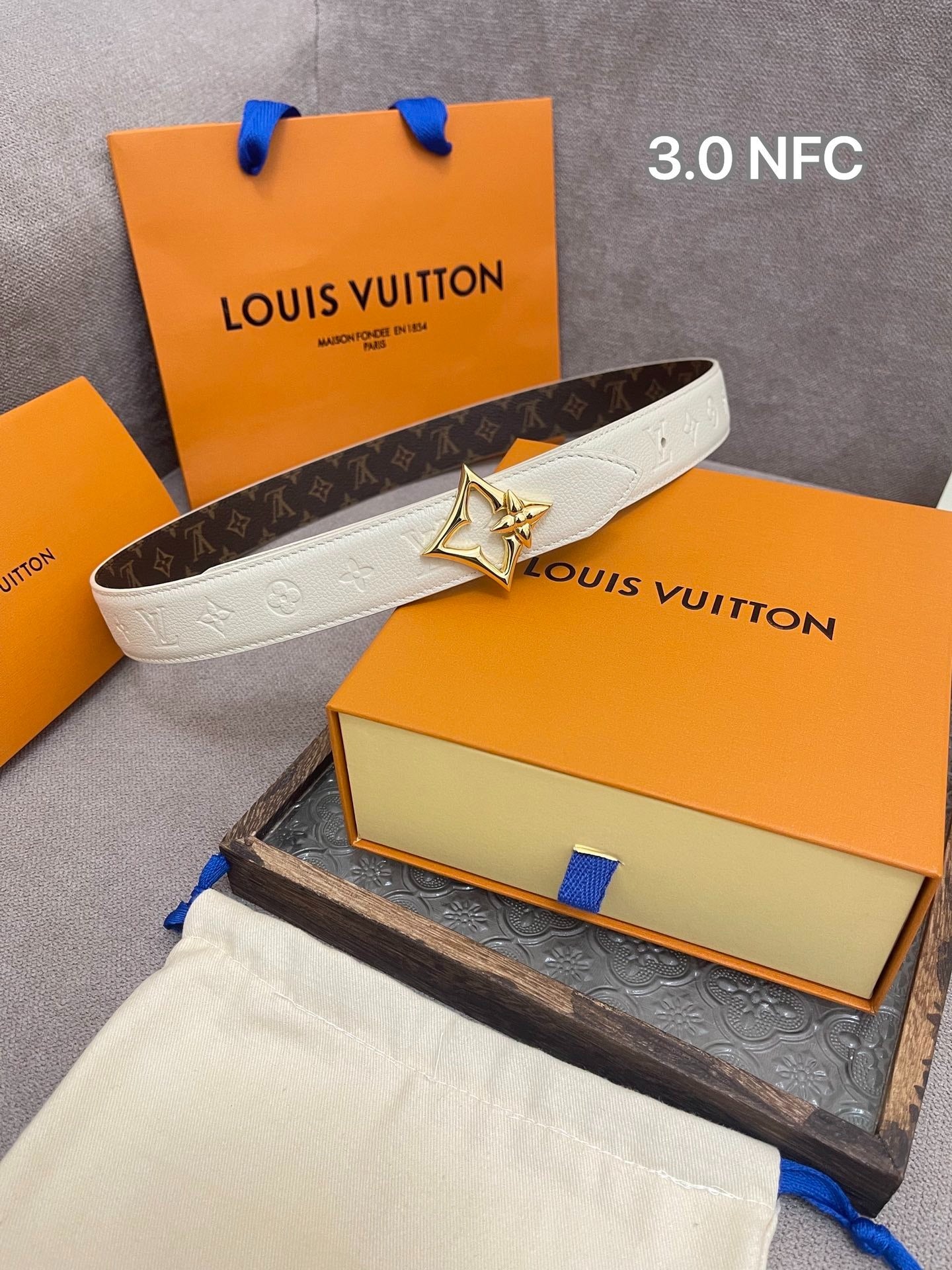 L 25 3.0cm Reversible Belt