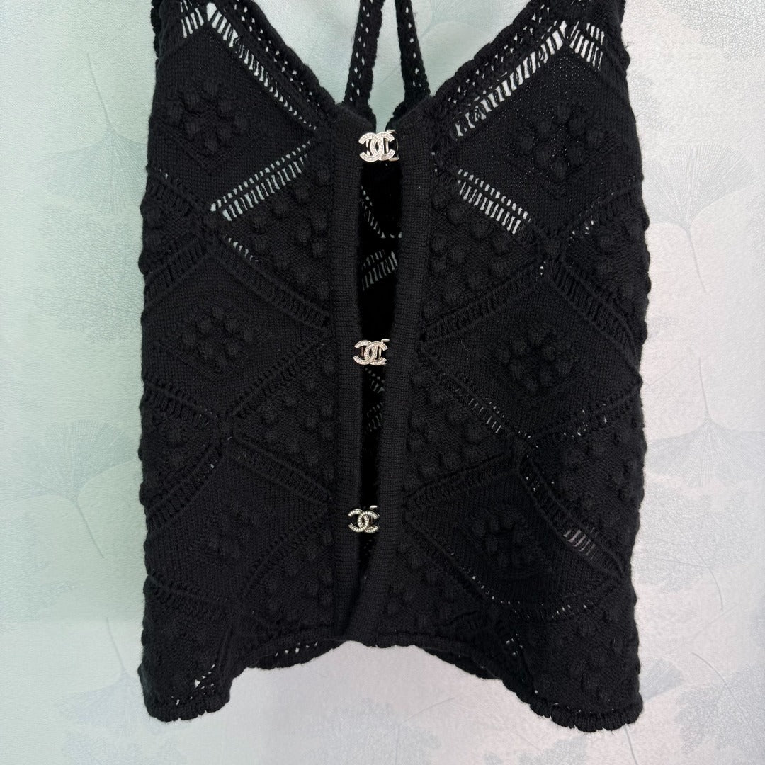 c 25 spring/summer new lattice texture suspenders