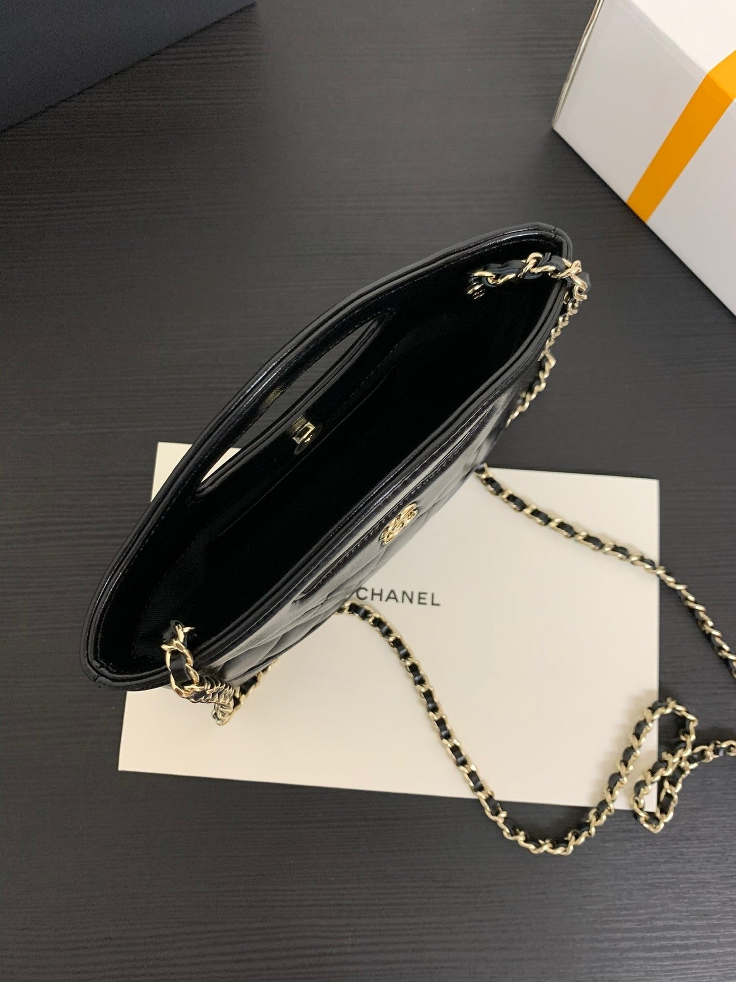 C 24 mini Leather Bag