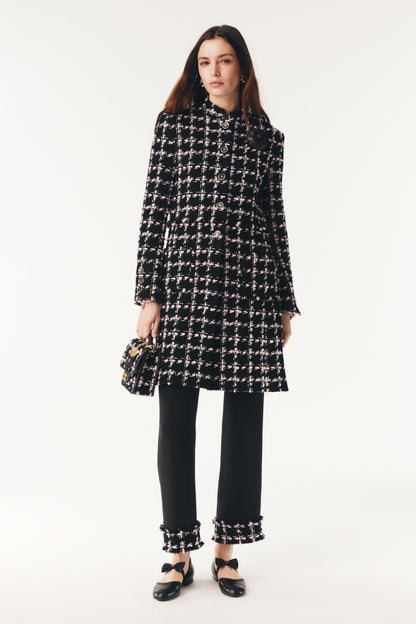 C 25 New Positioning Plaid Woven Long Dress🖤