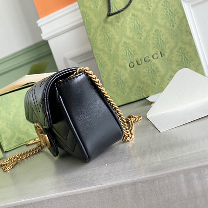 G  Marmont super mini bag Black / White / Red / Gray Blue