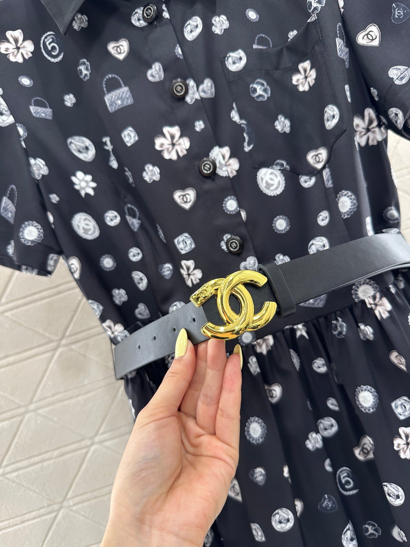 C 2025 new arrivals Printed dress