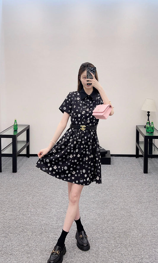 C 2025 new arrivals Printed dress