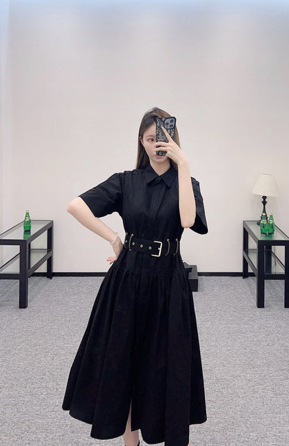 L  2025 new products Belt dress