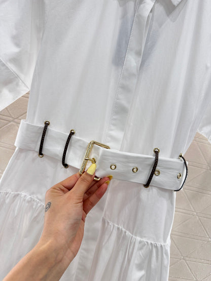 L 2025 new products Belt dress