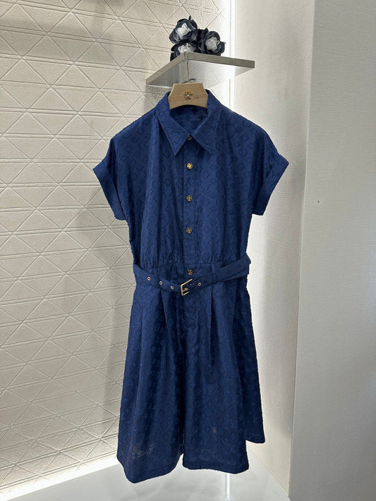 L  2025 new products Belt dress