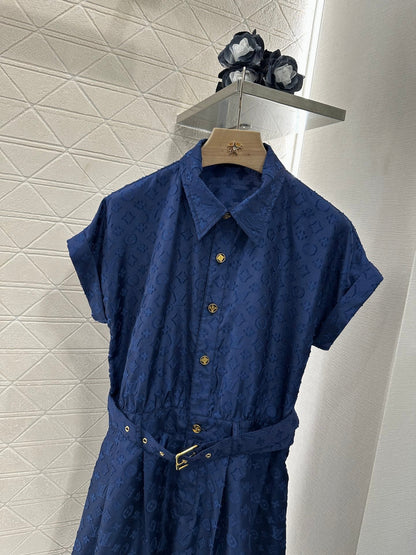 L  2025 new products Belt dress