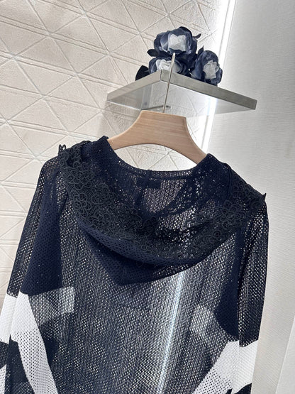 C 2025 new product Hollow knitted long sleeves