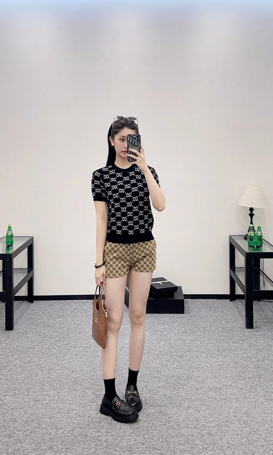 G 2025 New Products Knitted short sleeves