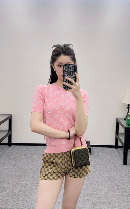 G 2025 New Products Knitted short sleeves