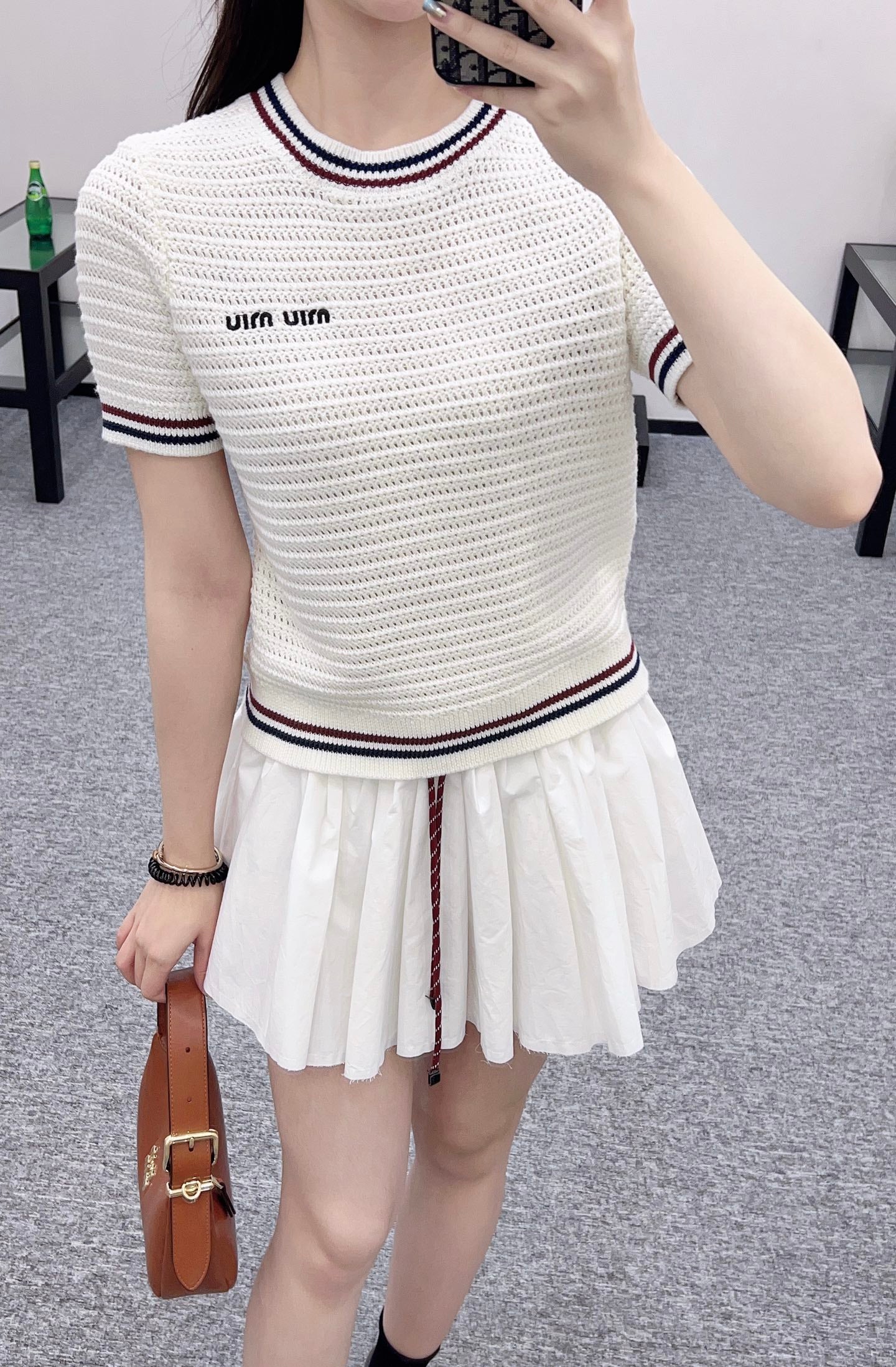 M 2025 new products Knitted short sleeves