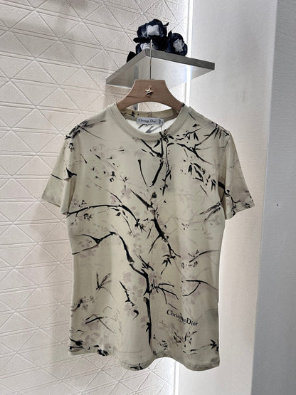 D 2025 new product Printed short sleeves
