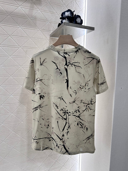 D 2025 new product Printed short sleeves