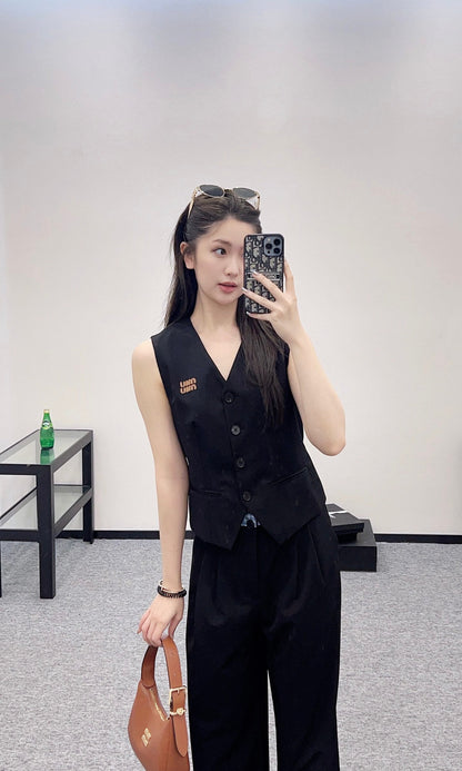M 2025 new products Vest and trousers set