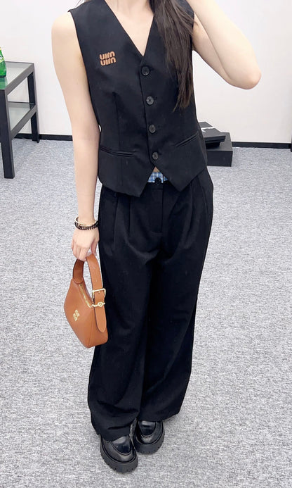 M 2025 new products Vest and trousers set