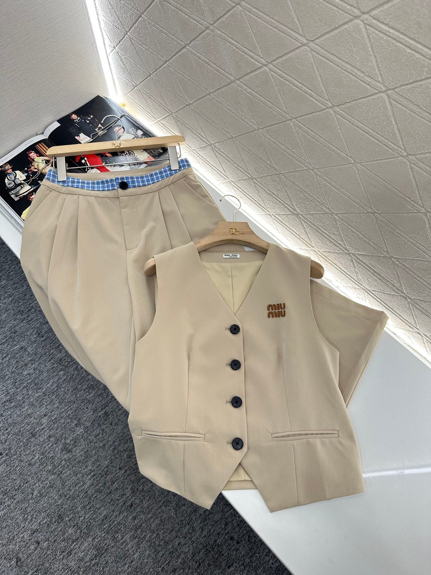 M 2025 new products Vest and trousers set