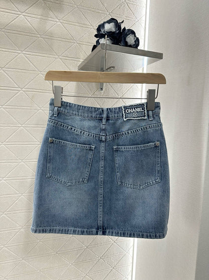 C 2025 new product Denim vest set