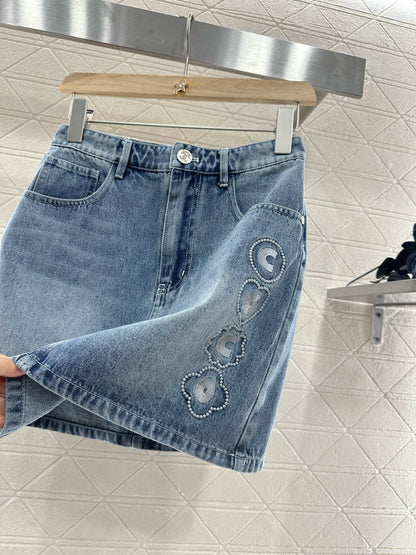 C 2025 new product Denim vest set