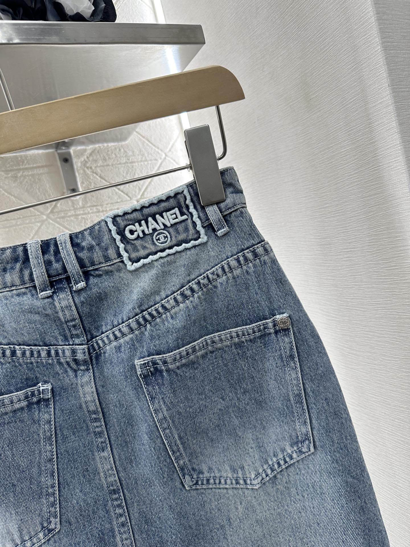 C  2025 new product Denim long skirt