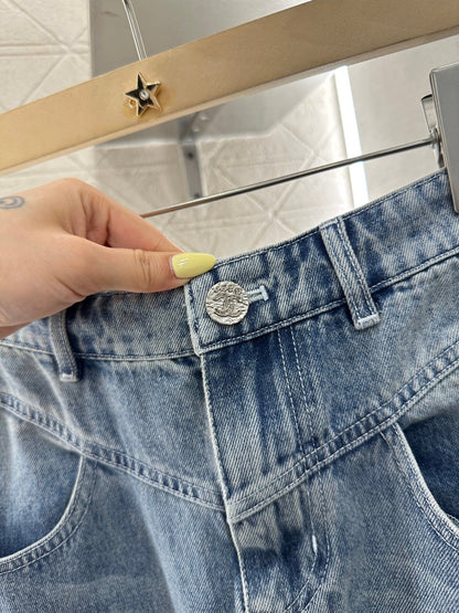C  2025 new product Denim long skirt