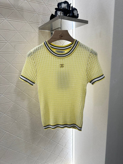 C*♥2025 new products Knitted short sleeves