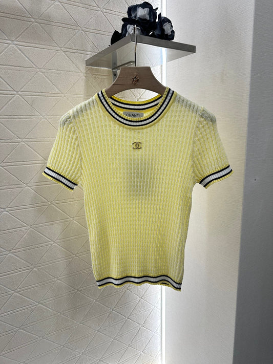 C*♥2025 new products Knitted short sleeves