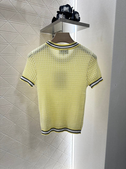 C*♥2025 new products Knitted short sleeves