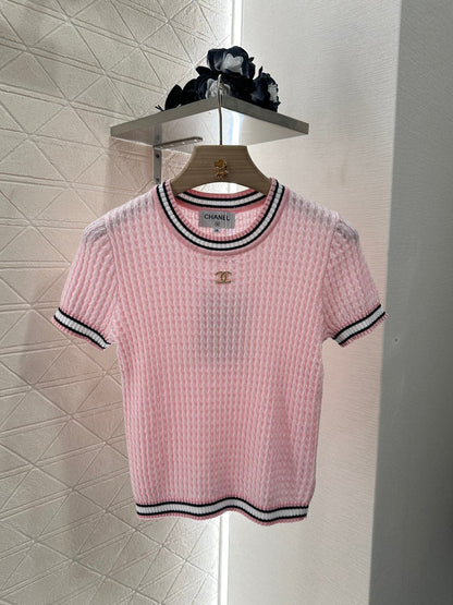 C*♥2025 new products Knitted short sleeves