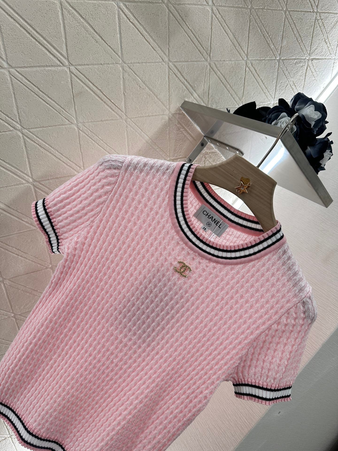 C*♥2025 new products Knitted short sleeves