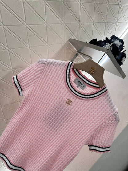C*♥2025 new products Knitted short sleeves
