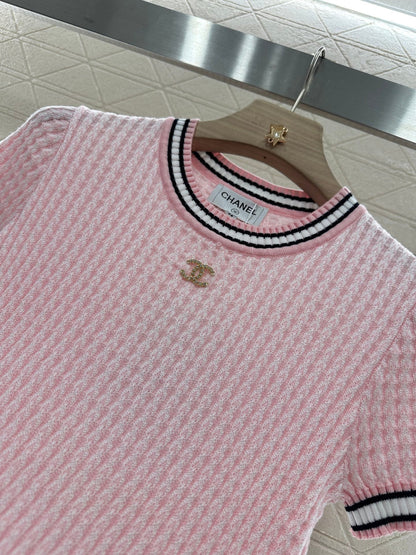 C*♥2025 new products Knitted short sleeves