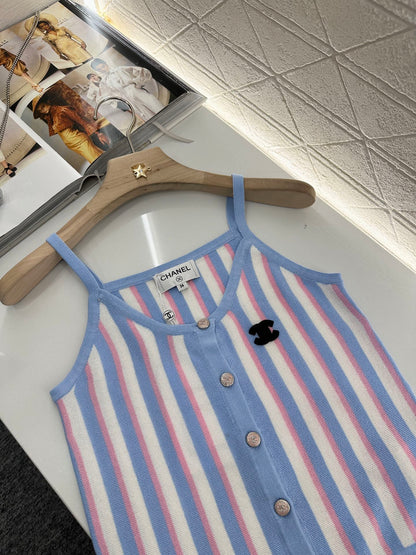 C 2025 new product Striped camisole
