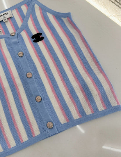 C 2025 new product Striped camisole