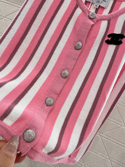 C 2025 new product Striped camisole