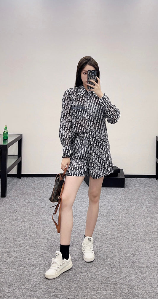 D*♥2025 new products Shirt and shorts set