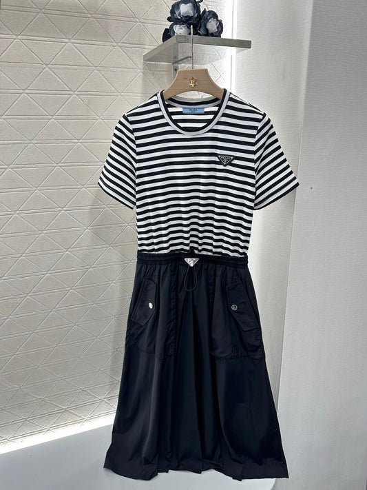 P  2025 new products Striped dress