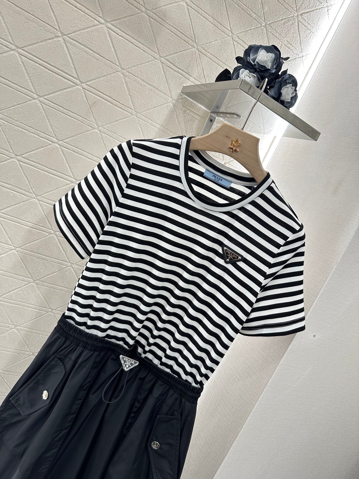 P  2025 new products Striped dress