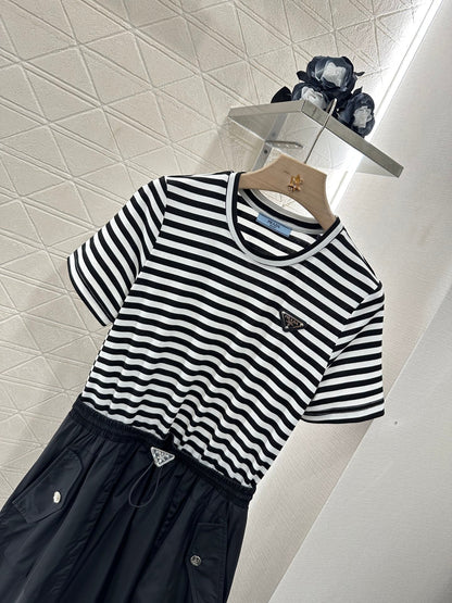 P  2025 new products Striped dress