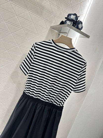 P  2025 new products Striped dress