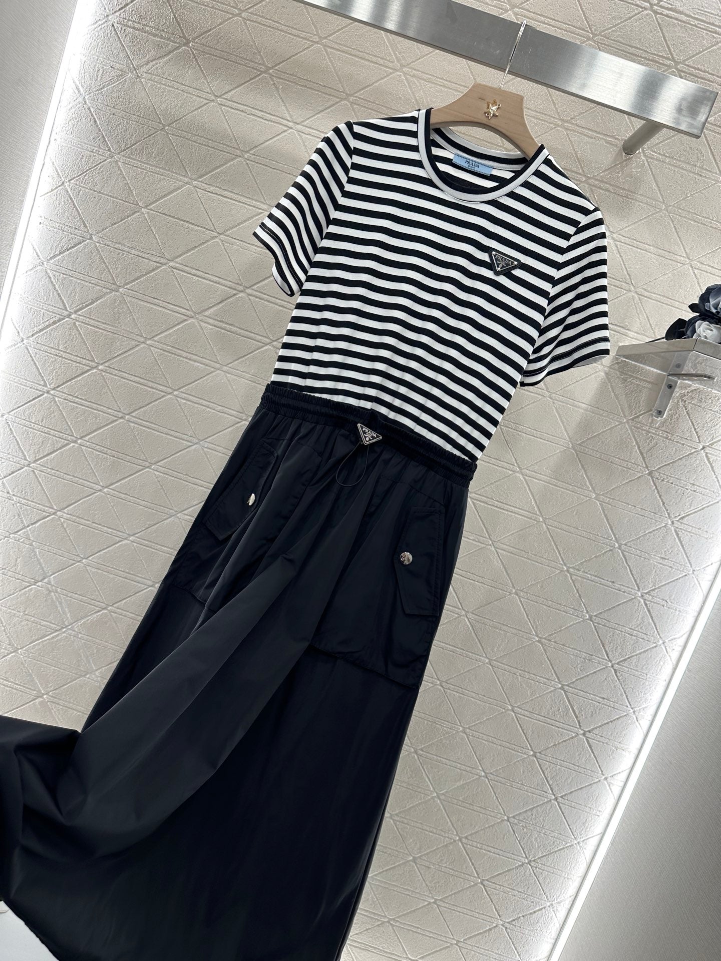 P  2025 new products Striped dress
