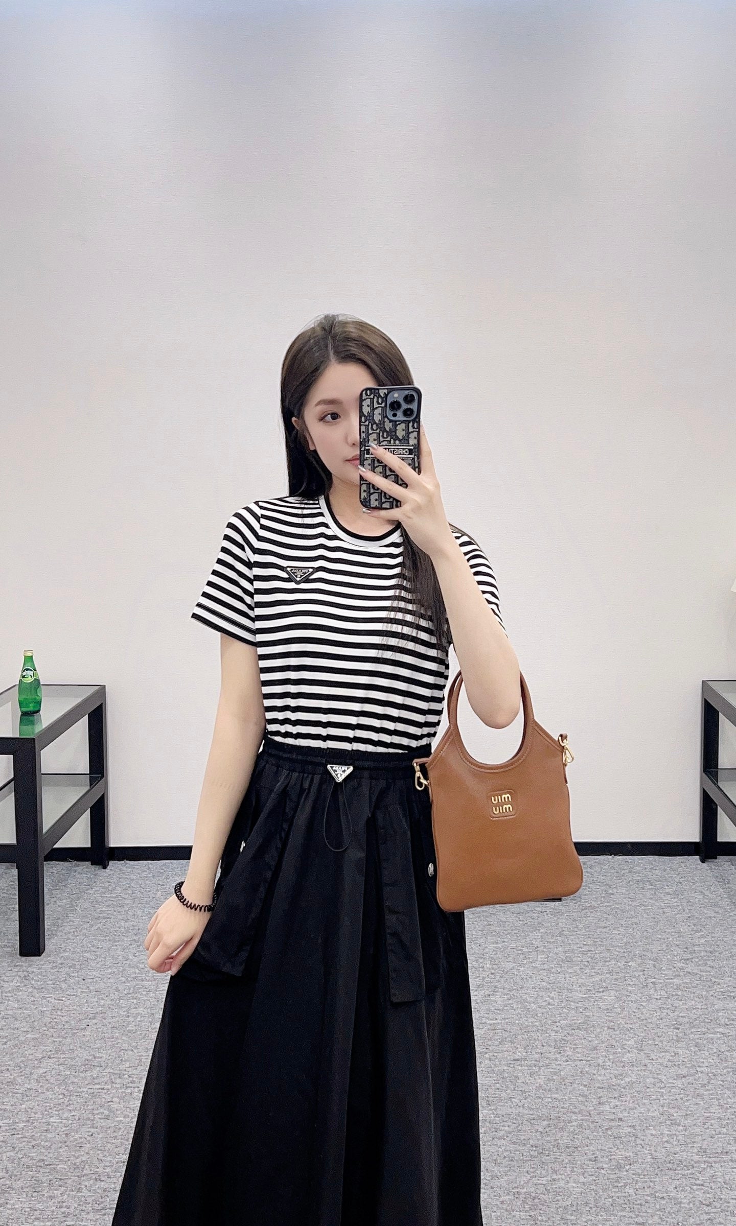 P  2025 new products Striped dress