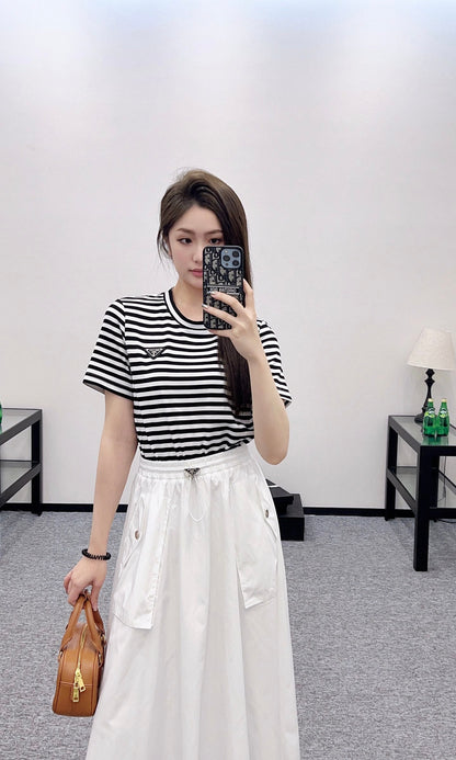 P 25 new products Striped dress