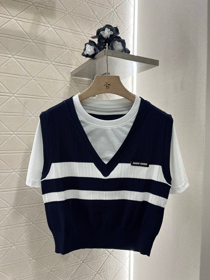 Mi*mi*♥2025 new products Cotton short sleeves